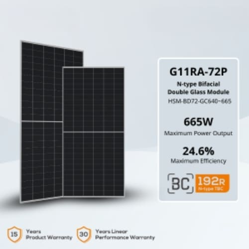 Tấm Pin NLMT Sunpower 645Wp Back Contact